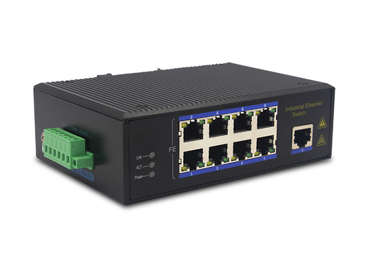 10/100M 9xRJ45 UTP port unmanaged industrial ethernet switch for IP Cameras