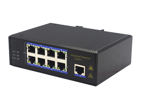10/100M 9xRJ45 UTP port unmanaged industrial ethernet switch for IP Cameras