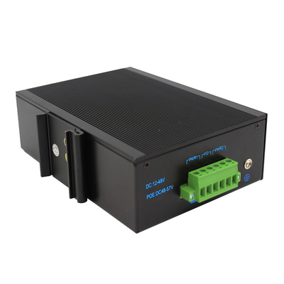 UT24FP-SC20 unmanaged industrial 4x10/100Base-Tx POE+ 2x100M-Fx SC ethernet switch DIN Rail