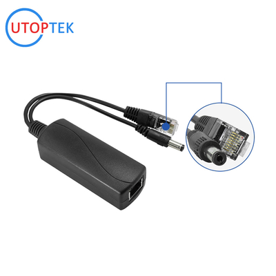 10/100M OEM 48V to 5V 2A PoE Splitter for POE access and IP Cameras