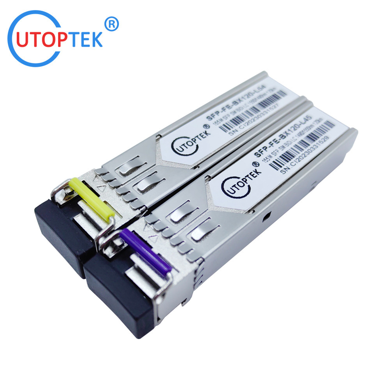 155M SFP SMF Bidi LC 120km 1490/1550nm optical fiber sfp transceiver module for cisco/huawei/ZTE/Viettle