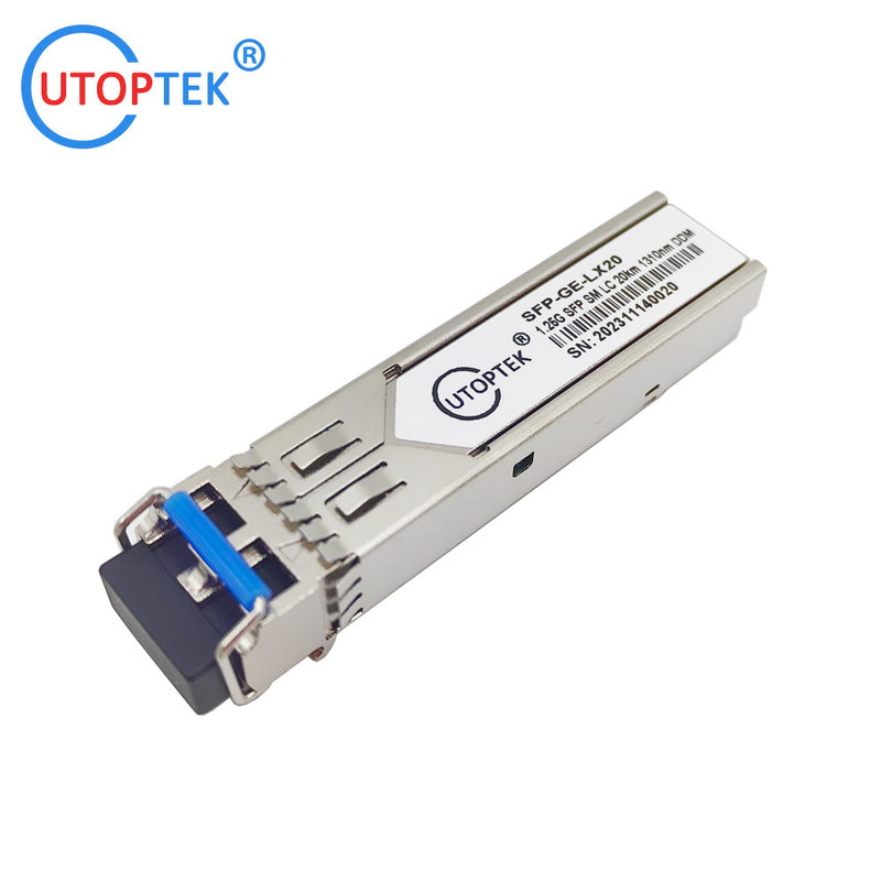 2.5Gb/s SFP Single mode 1310nm 20km duplex LC optical fiber Transceiver Module DDM for cisco/huawei/Aruba/HP