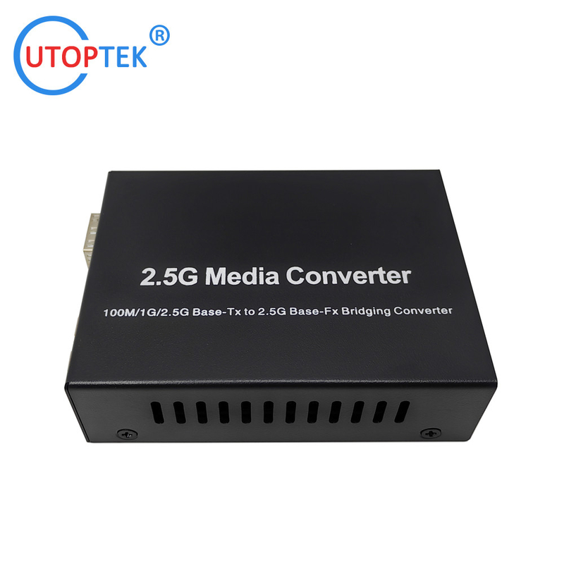 China Factory OEM 2.5GB SFP to RJ45 Fiber Media Converter with high quality best price