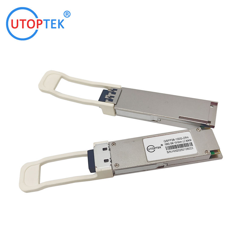 QSFP28-100G-ZR4 100g qsfp28 module 80km Single mode 1310nm duplex LC for Cisco/huawei/Extreme/Juniper