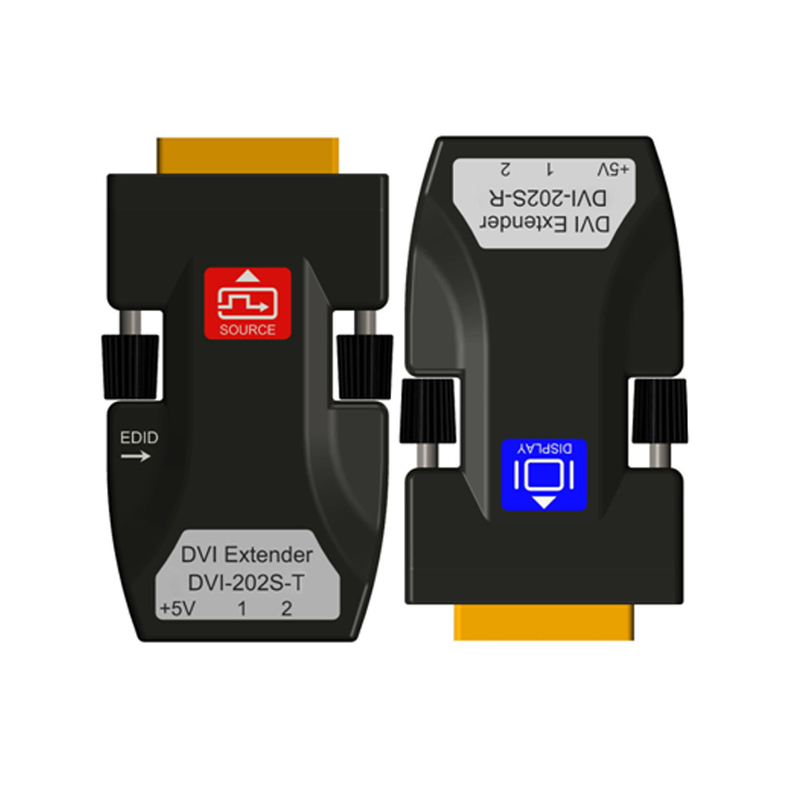 DVI optical Extender with 2xLC 1080P/60Hz 500M for video conference LED Display