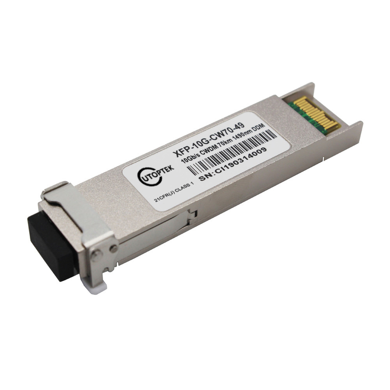 High quality 10G DWDM XFP 80Km duplex LC xfp transceiver fiber dwdm optic module for DWDM networks