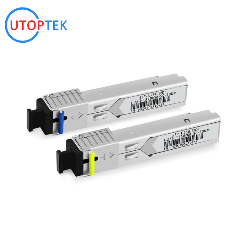 155M SFP Single SC 80km 1310/1550nm DDM optical Transceiver Module ZTE/Cisco/Huawei/HPE/Aruba/Mikrotik