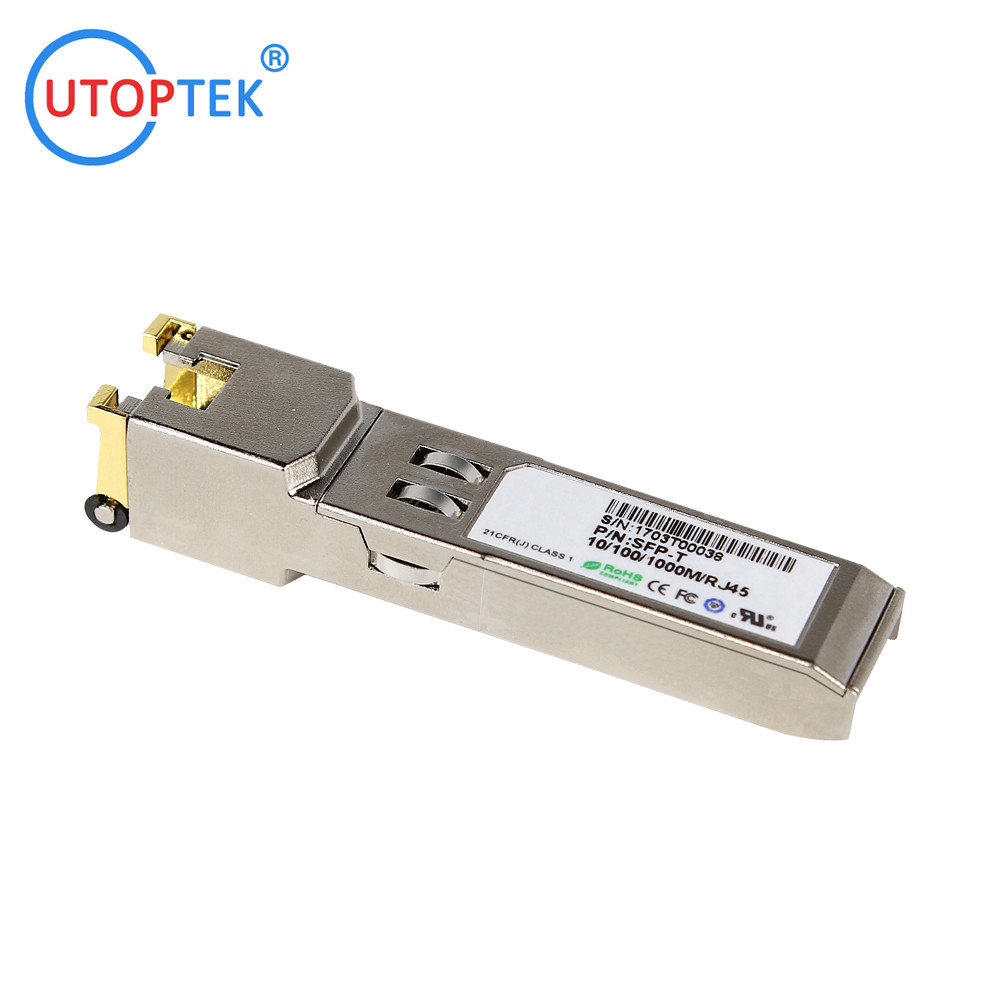compatible CISCO GLC-T 10/100/1000 BASE-T Copper RJ45 SFP Transceiver ...