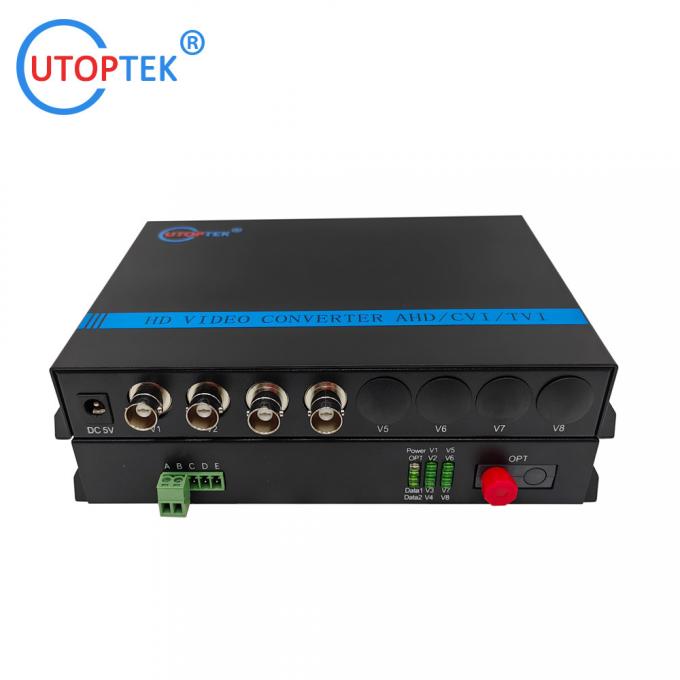 4ch 1080P BNC video, with Rs485 data, Fiber FC/SC/ST 20km, HD-CVI/AHD ...