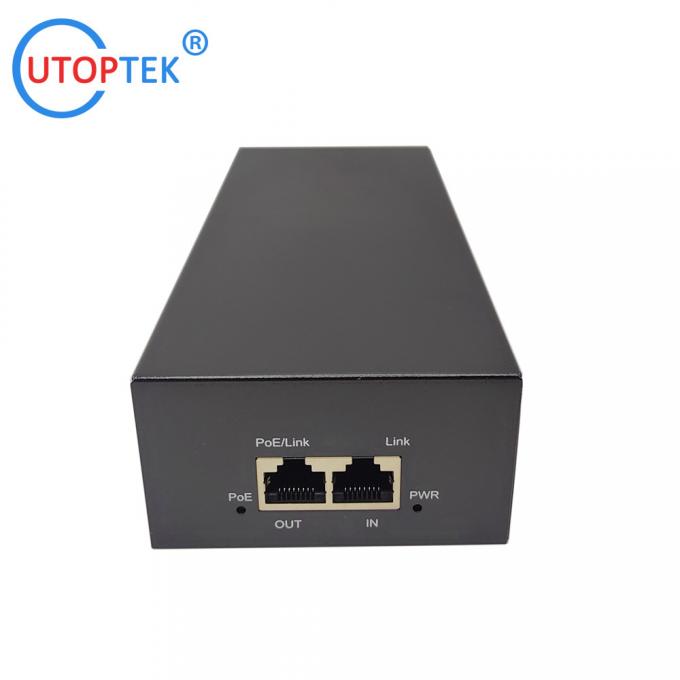 Wifi Ap Injector 10/100/1000/2500Mbps 90W Gigabit 2.5G Standard POE Injector 802.3af/at ...